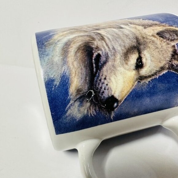 Wolf Wolves Coffee Mug Friends of The Forest Wild Animal Nature 8 oz 3 5/8 in - Picture 9 of 9